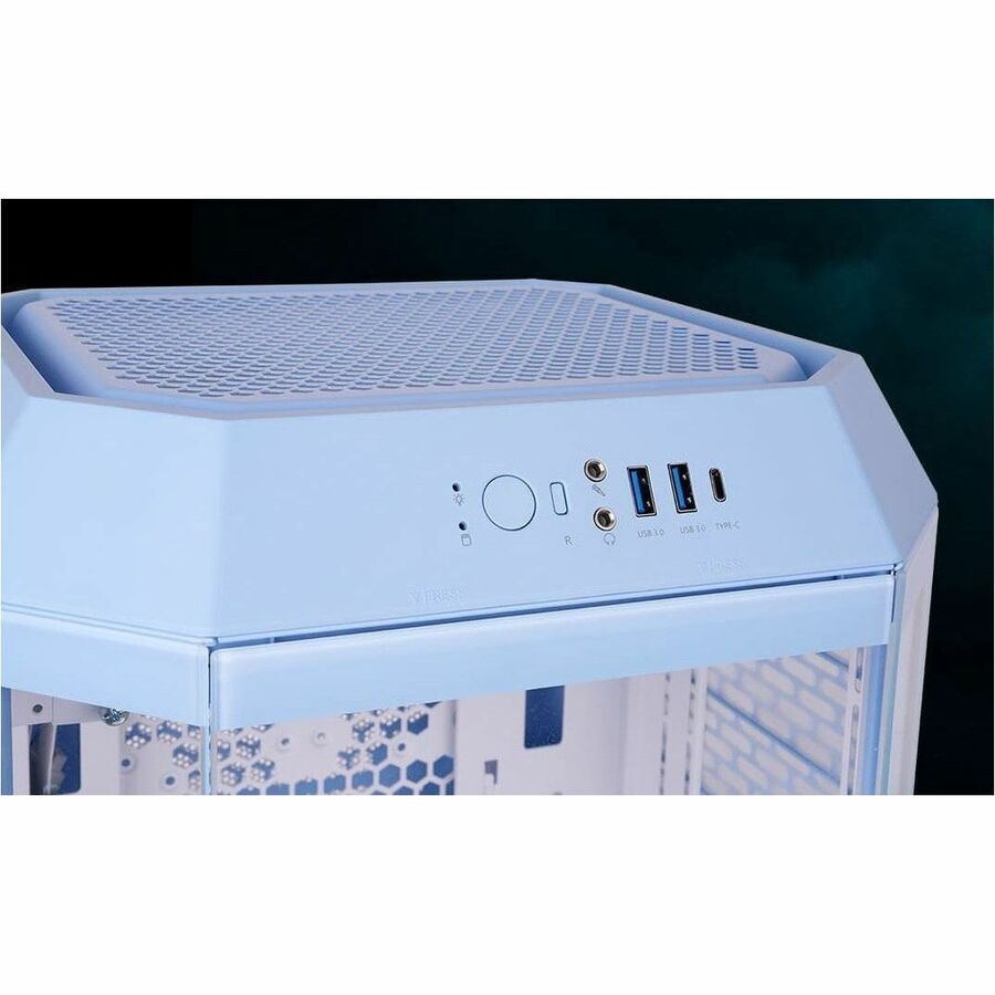 Thermaltake The Tower 250 Hydrangea Blue Mini Tower Chassis Thermaltake The Tower 250 Hydrangea Blue Mini Tower Chassis